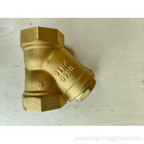 High Quality Brass Filter Thread Filter GL11H Y-shaped Filter for HVAC